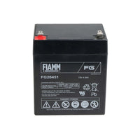 FIAMM Batteria al piombo FG20451 12 V 4,5 AH in tessuto non tessuto batteria al piombo UPS FG 20451 Batterie AGM FASTON 4,8 mm