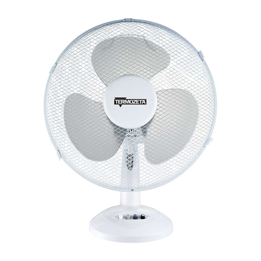 Termozeta Windzeta 40 Ventilatore da tavolo 40 cm TZWZ05 38W Oscillazione Montaggio facile colore bianco/grigio