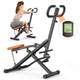 Total Power Body Crunch Pump con Display computerino LCD, per allenamento completo del corpo, glutei e gambe