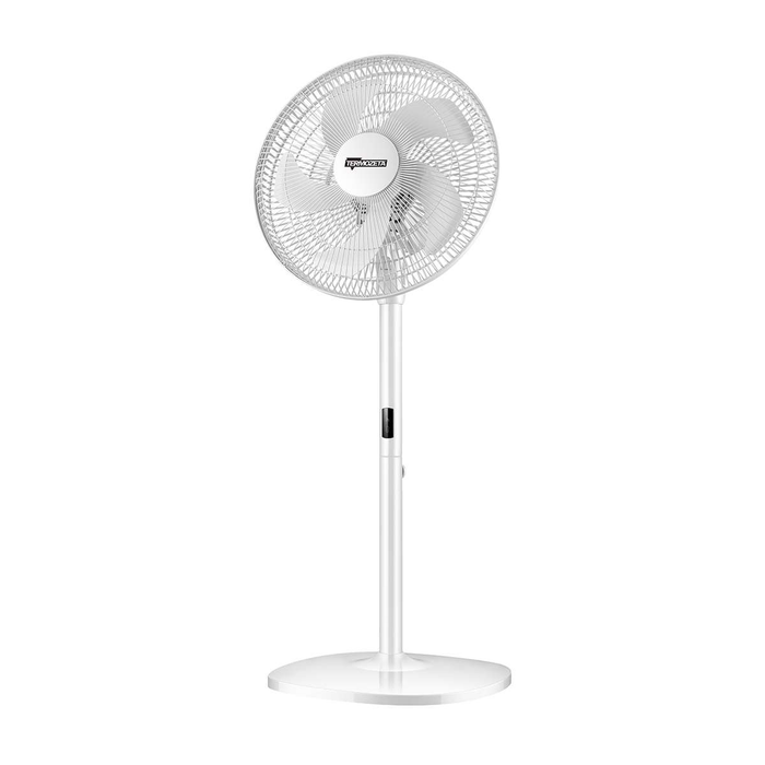 Termozeta Ventilatore a piantana 2 in 1 TZAZH01 montaggio senza viti timer 8h 5 pale 3 velocità oscillazione controlli al LED telecomando