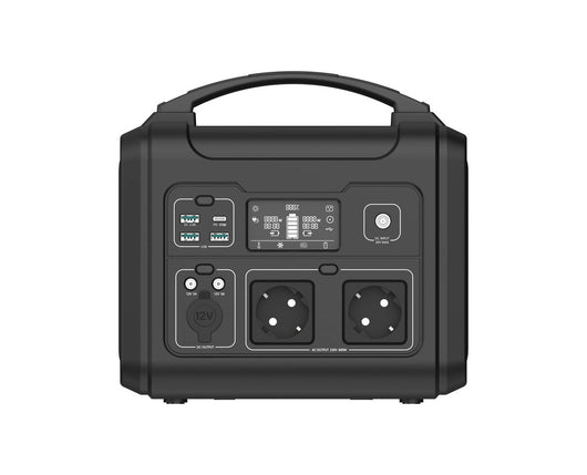 EZVIZ  PS600, stazione di alimentazione portatile, capacit√† 607Wh, 9 ingressi, display smart, ricarica con pannello solare (non incluso)