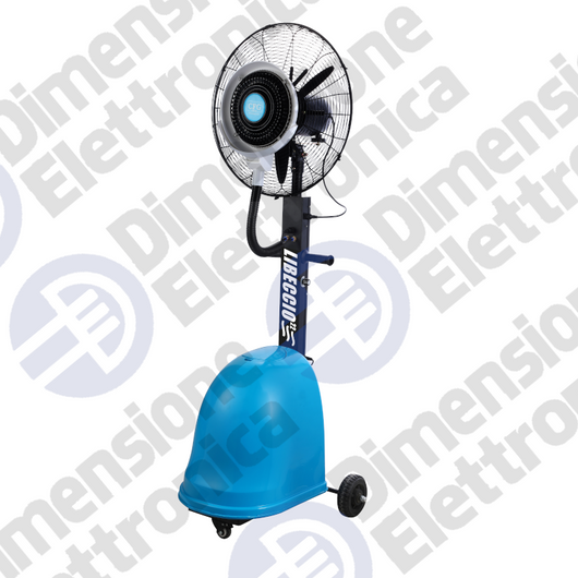 CFG Libeccio 22 Mist Fan Ventilatore con nebulizzatore per giardino, impianti sportivi, eventi fieristici, dehor, terrazze, bar, stabilimenti balneari e ristoranti