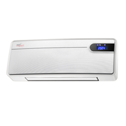 Melchioni Family Termoventilatore da parete warmy wall PTC con oscillazione sicurezza bambini telecomando timer display 2000W