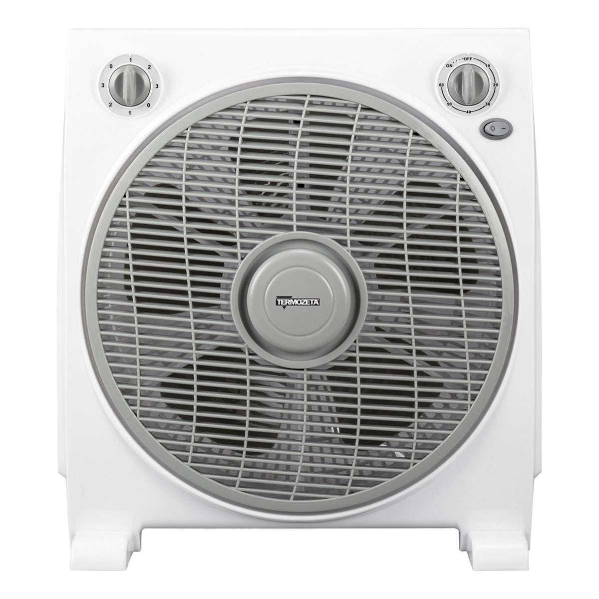 Ventilatore da pavimento Termozeta TZWZ07 3 velocità 30cm diametro compatto piccolo timer 60 minuti 45W