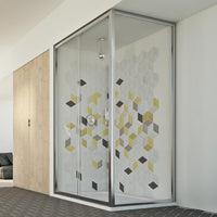 Box Doccia 70x140 CM H198 trasparente mod. Young Duo 1 Anta