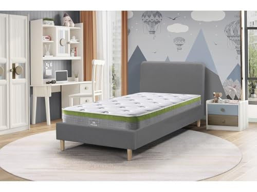 Habitat et Jardin Materasso a Molle 90x190 cm Bonnel Rigidità Media