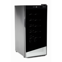 Melchioni Family Cantinetta Vino Refrigerata VERMENTINO 18C Capacità 18 Bottiglie 50 litri Temperatura Regolabile 5-18° con Compressore Porta Vetro Temperato e Filtro Anti UV