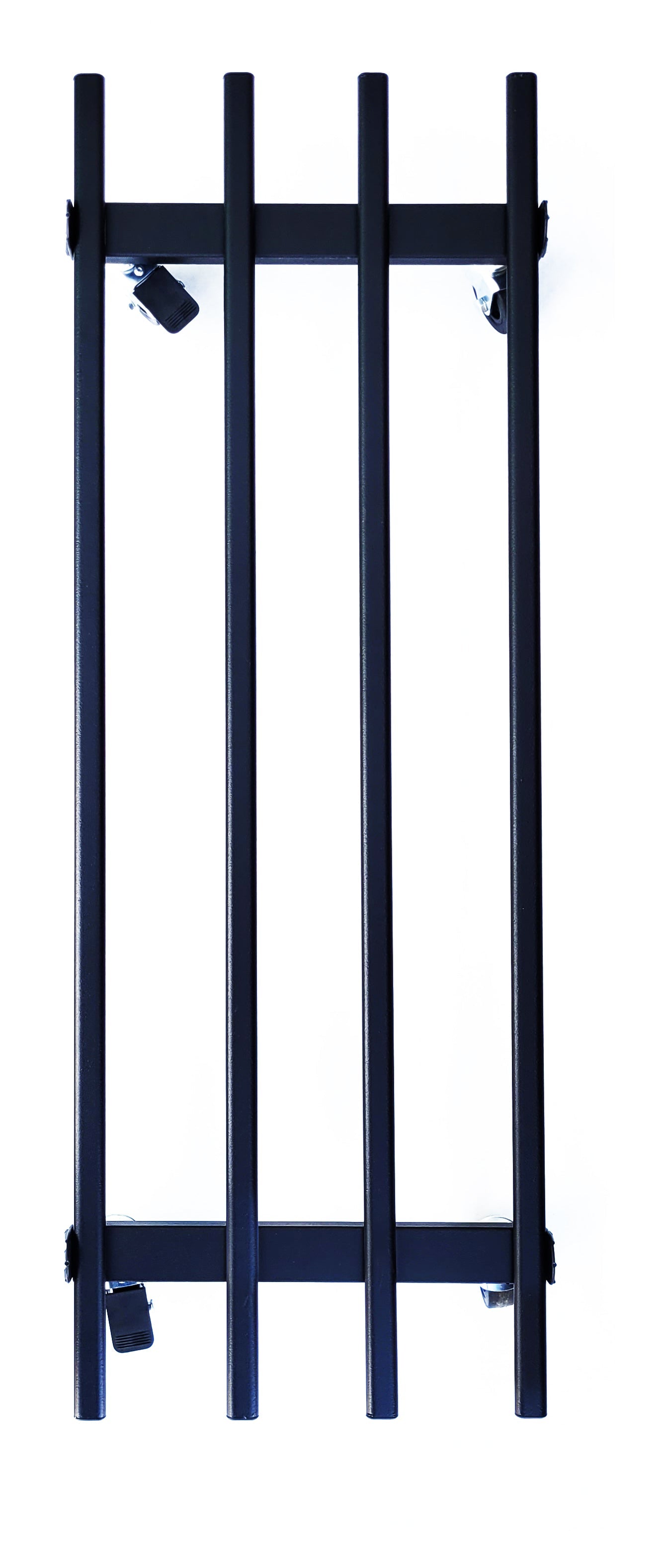 Rigatino - Carrello Portavasi rettangolare con ruote industriali