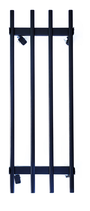 Rigatino - Carrello Portavasi rettangolare con ruote industriali