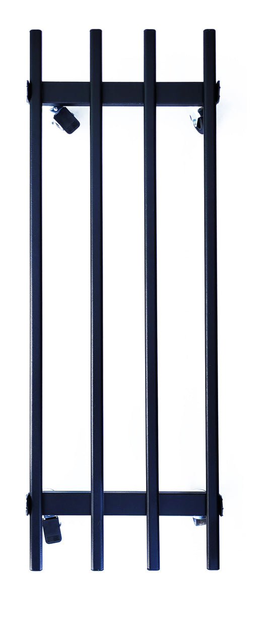 Rigatino - Carrello Portavasi rettangolare con ruote industriali