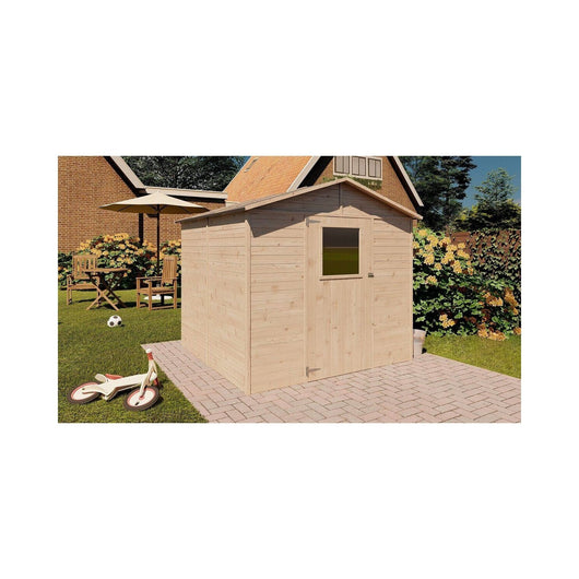 Casetta da giardino 4,5 m² in legno spessore 15 mm Habitat et Jardin Aude