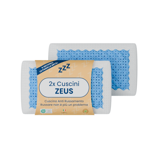 Coppia | Cuscino - AntiRussamento - Russare non è più un problema - Zeus -  72x42x12cm