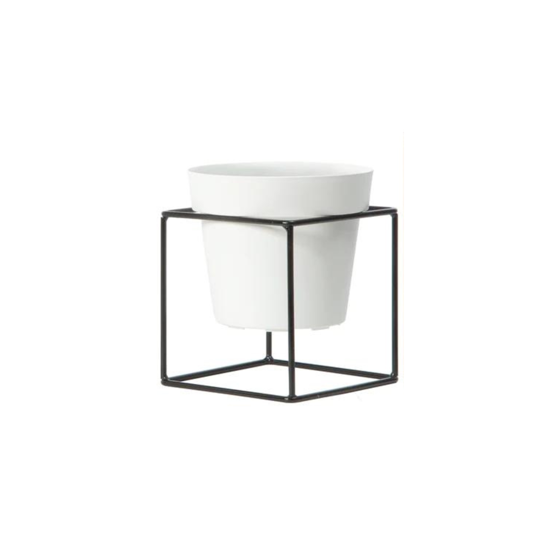 Nicoli Vaso cm 15 con supporto in metallo Arké Up Small