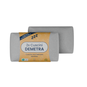 Coppia | Cuscino - Anti Reflusso-Morbido - Demetra - 72x42x16cm