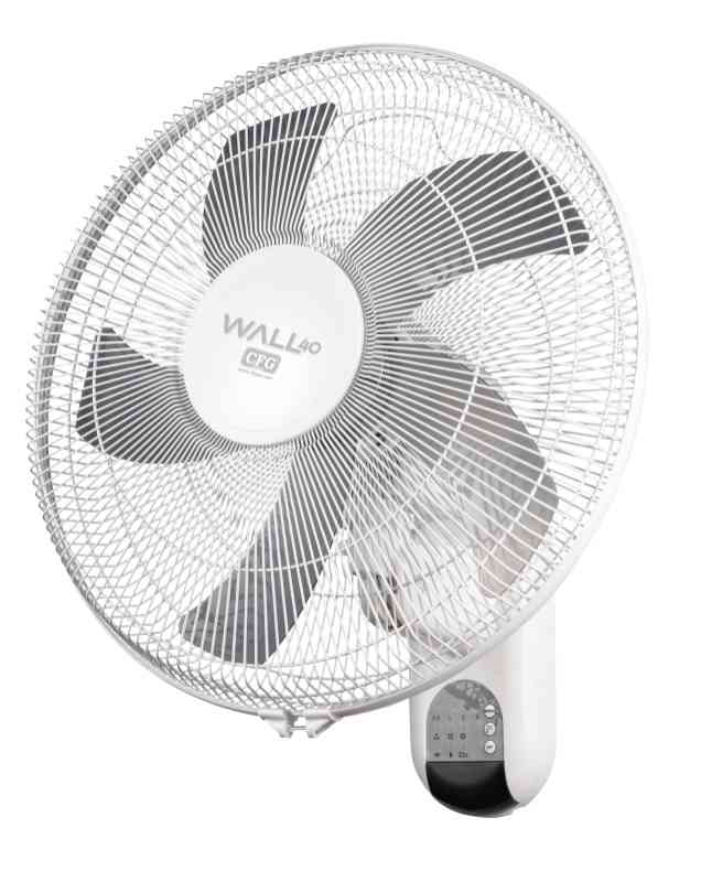 CFG WALL 40 EV108 VENTILATORE A PARETE CON TELECOMANDO FUNZIONE SLEEP OSCILLAZIONE Ø40 CM
