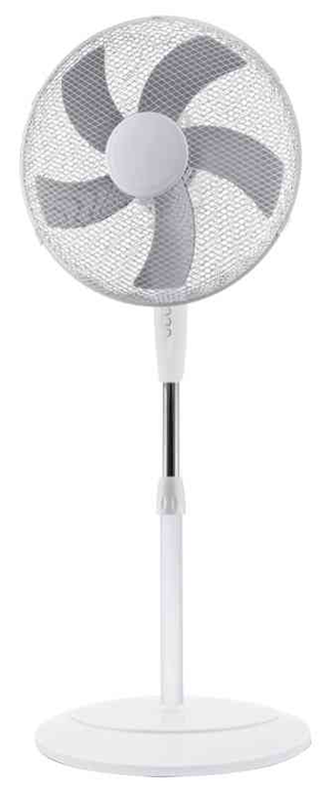 CFG ventilatore a piantana EV073 Bianco 40 5 pale 3 velocità oscillazione silensioso 45 W