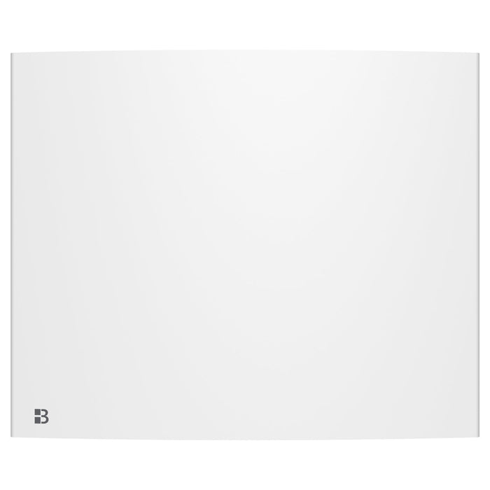 Radiatore elettrico fisso a inerzia secca in ghisa Besther BIA 1000W, orizzontale, bianco