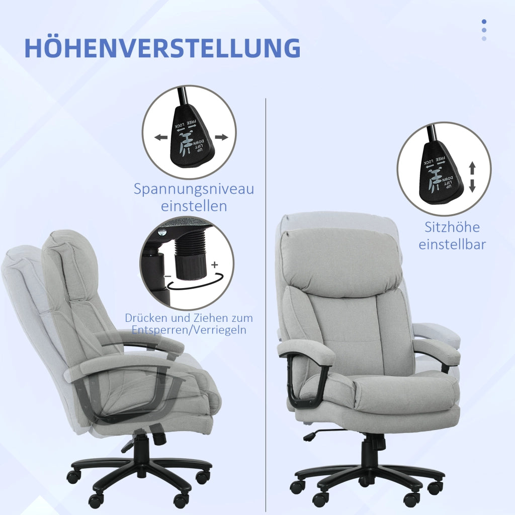Sedia da ufficio alta ¨C Minimal ¨C grigio chiaro