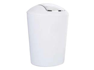 PATTUMIERA BAGNO IN PP- - mm.197x197x285 - colore bianco - 4 pezzi AGLAIA