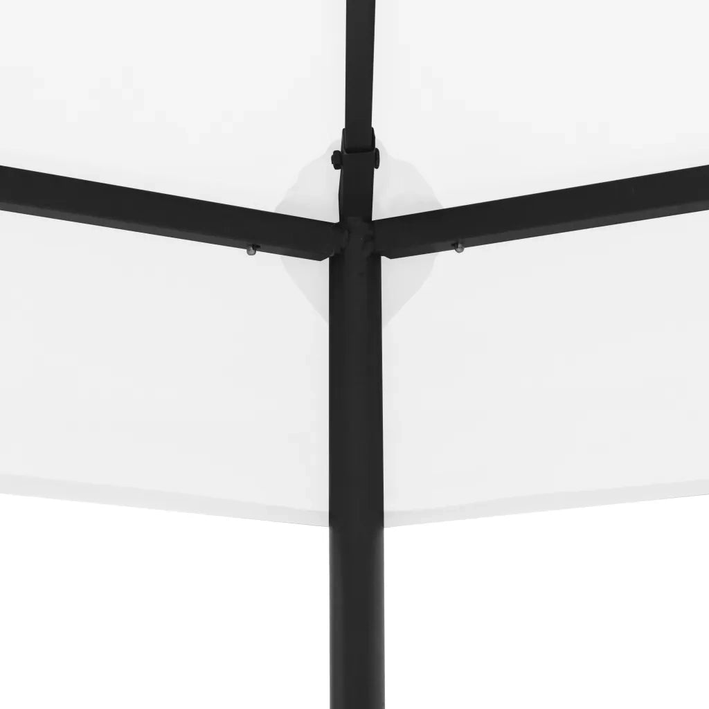 Gazebo da Giardino 323x275x265 cm Bianco 180 g/m² 312233