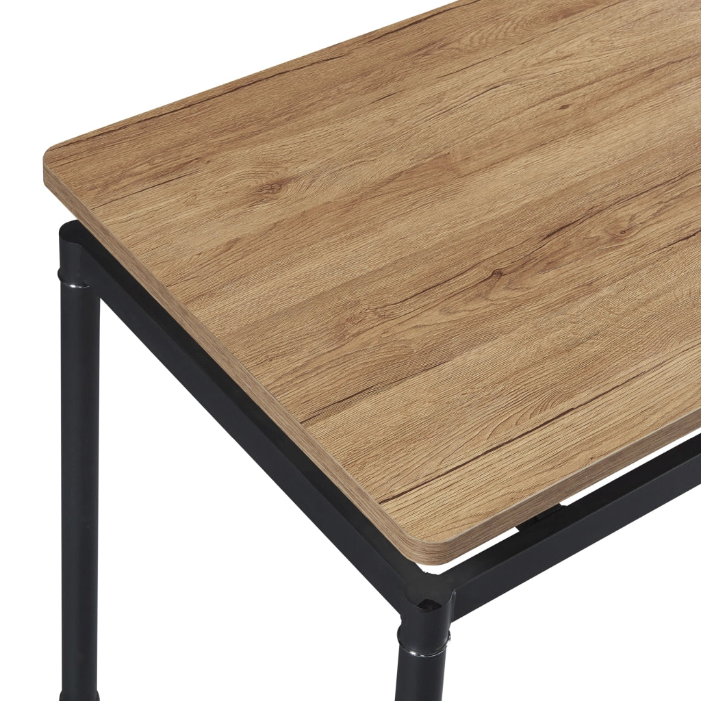 Tavolo da Sala Pranzo Hemnes Effetto Rovere 100 x 60 cm [en.casa]