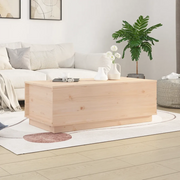 Tavolino da Salotto 100x50x35 cm in Legno Massello di Pino 813420