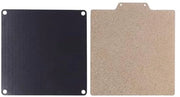 Piattaforma per Stampante 3D 120x120mm - Piattaforma per Stampante 3D - Superficie Dual PEI - Magnetico - Flessibile/Robusta - Rimozione Facile - Piattaforma per Stampante 3D