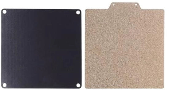 Piattaforma per Stampante 3D 120x120mm - Piattaforma per Stampante 3D - Superficie Dual PEI - Magnetico - Flessibile/Robusta - Rimozione Facile - Piattaforma per Stampante 3D