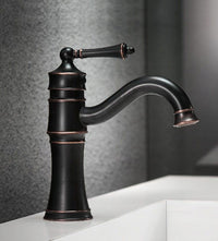 Rubinetto Da Bagno Rea Vintage Old Black Low