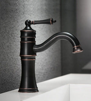 Rubinetto Da Bagno Rea Vintage Old Black Low