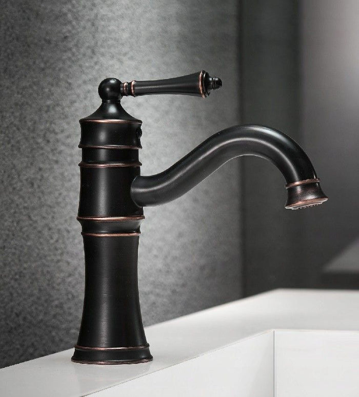 Rubinetto Da Bagno Rea Vintage Old Black Low