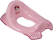Pieghevole per WC per bambini, Topolino e Minnie, da circa 1,5 a circa 4 anni, con antiscivolo, (Rosso)