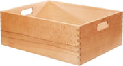 Cassa multifunzione - Beuken gelato 40 x 30 x 15 cm Scatole in legno
