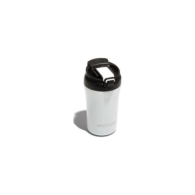 Muitomas WBOTTLETH350WH tazza da viaggio 350 ml Nero, Bianco Acciaio inox