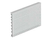 FONDALE IN LAMIERA FORATO MM.400H GRIGIO RAL 7035  mm.1330 l.x400 h.