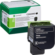 ORIGINAL Lexmark toner nero C242XK0 C/MC2425/2535 ~6000 Seiten