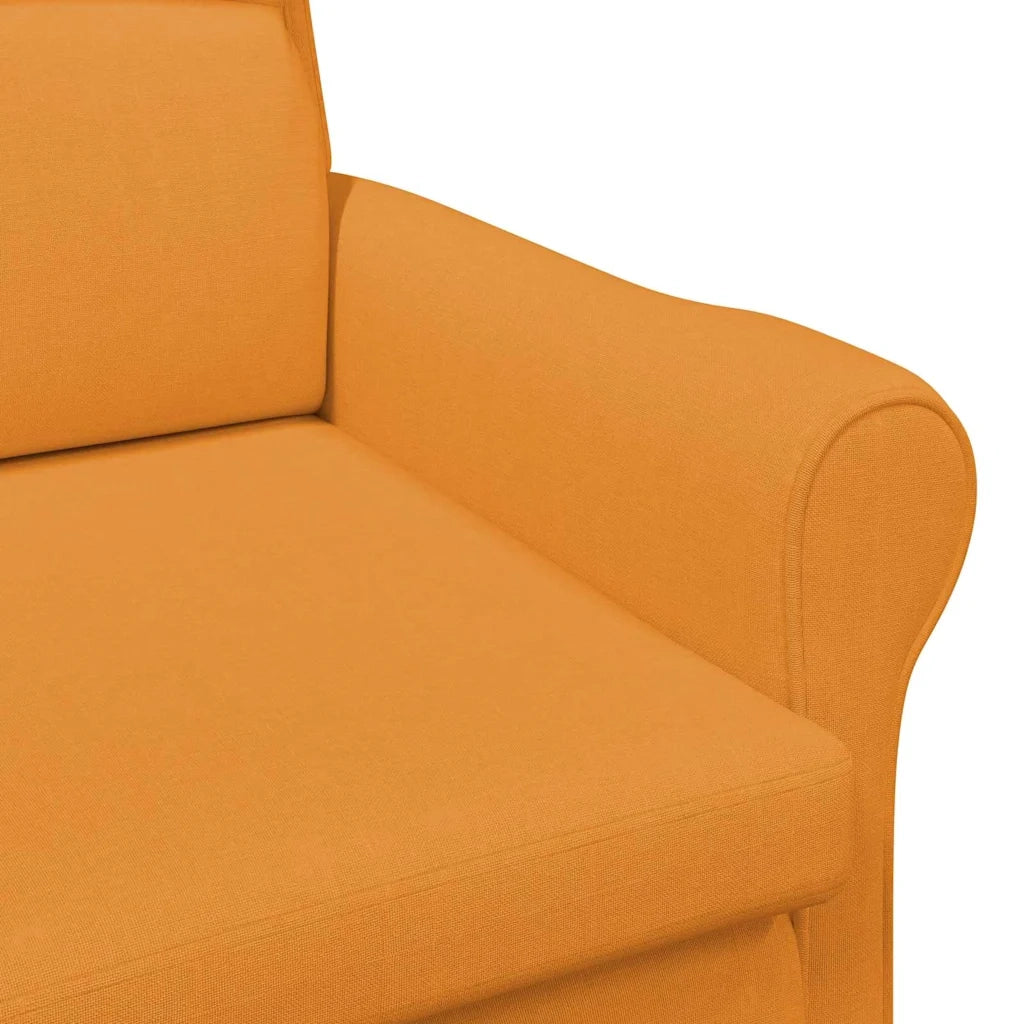 Poltrona-Divano Sedia Giallo scuro Tessuto