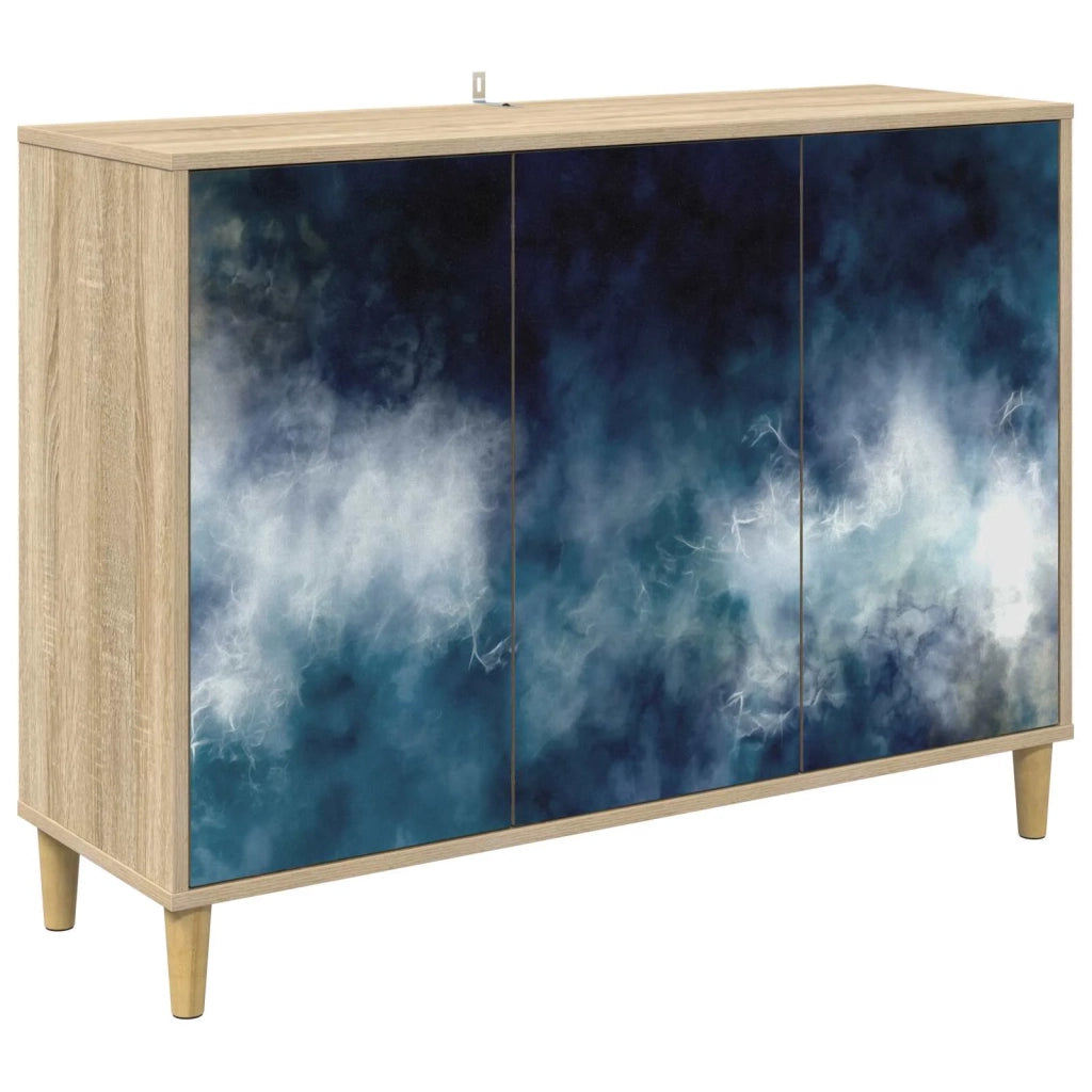 Credenza RAALTE Sonoma 102 x 33 x 75 cm Legno ingegnerizzato 8006952