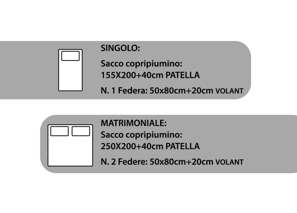 Copripiumino Sacco Piumone Goffrato in Microfibra Tinta Unita Seer Sucker - Matrimoniale - Bianco