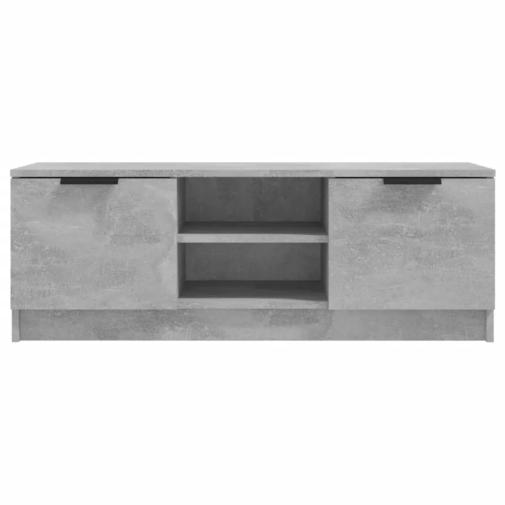 Mobile TV | Armadietto TV | Mobile Porta TV Grigio Cemento 102x35x36,5 cm Legno Multistrato