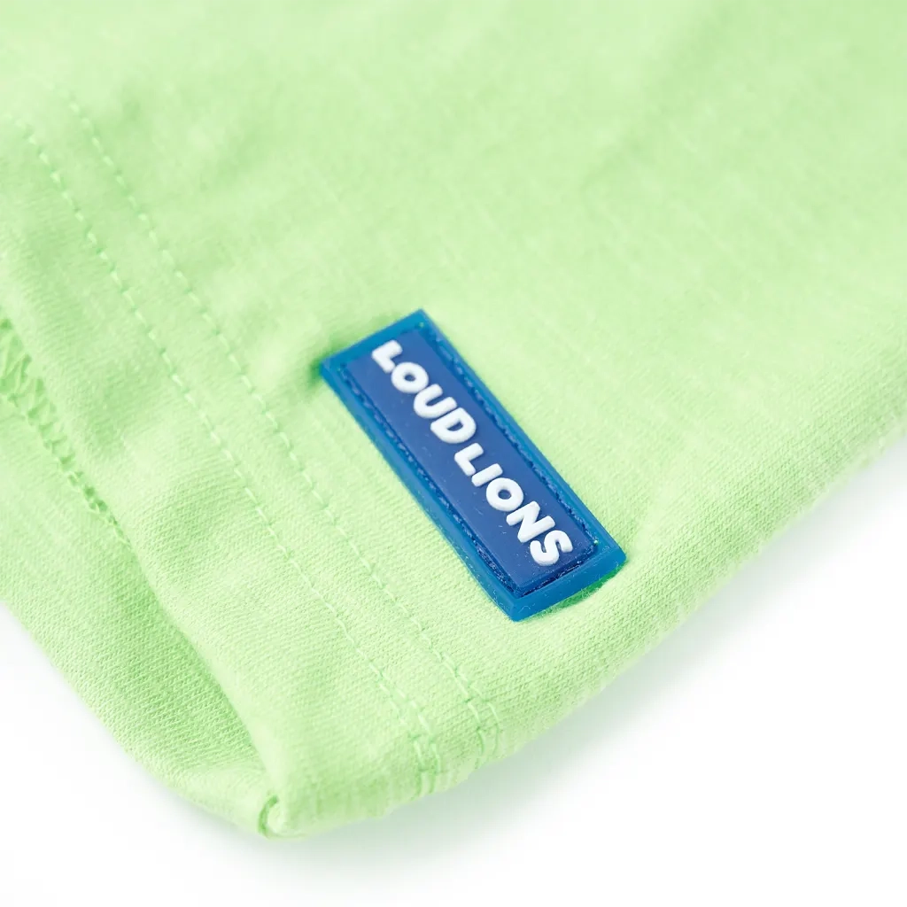Maglietta da Bambino Verde Neon 128 12472