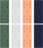 Kit di fissaggio autoadesivo per più prese di corrente - 8 pezzi - per fissaggio alle pareti di cavi di controllo a distanza per router WiFi