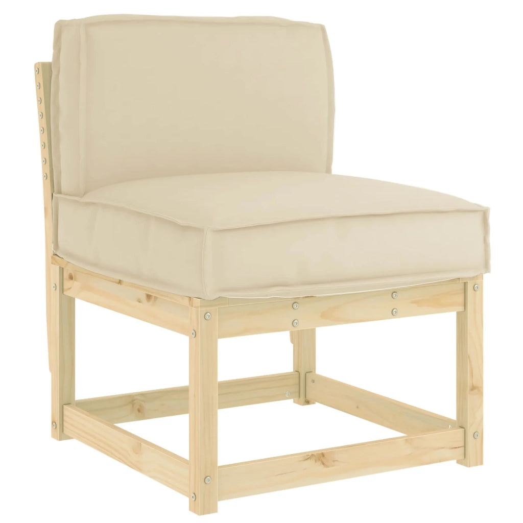 Cuscino Beige 60 x 40 x 12 cm Tessuto Oxford 42001481