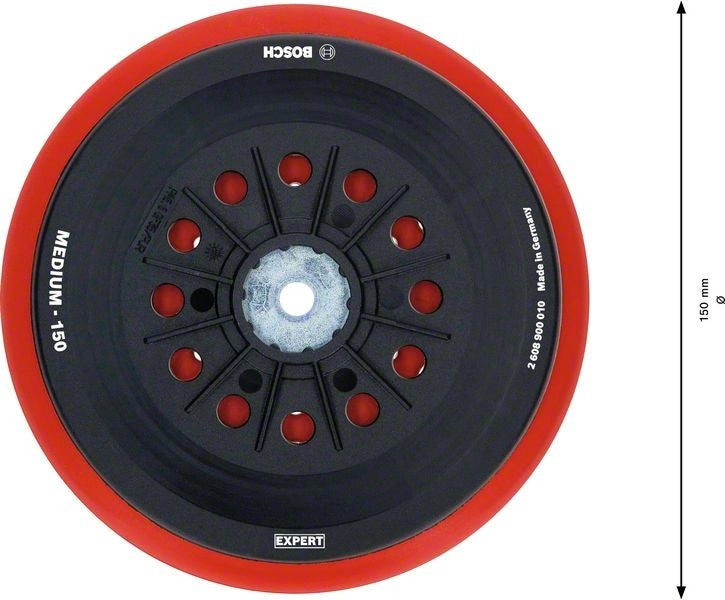 2608900010 - Platorello semirigido ,150mm ,EXPERT , Monta su GEX150 AC, GEX150 TURBO, GEX 125 -150 AVE