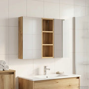 Set di Armadi da Bagno con lo scaffale 3 pcs 80 x 10,5 x 50 cm 3403655