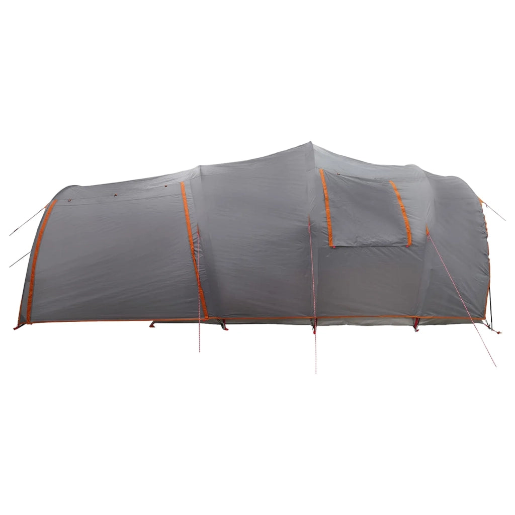 Tenda a tunnel con tetto Grigio e arancione 370 x 275 x 210 cm 42028679