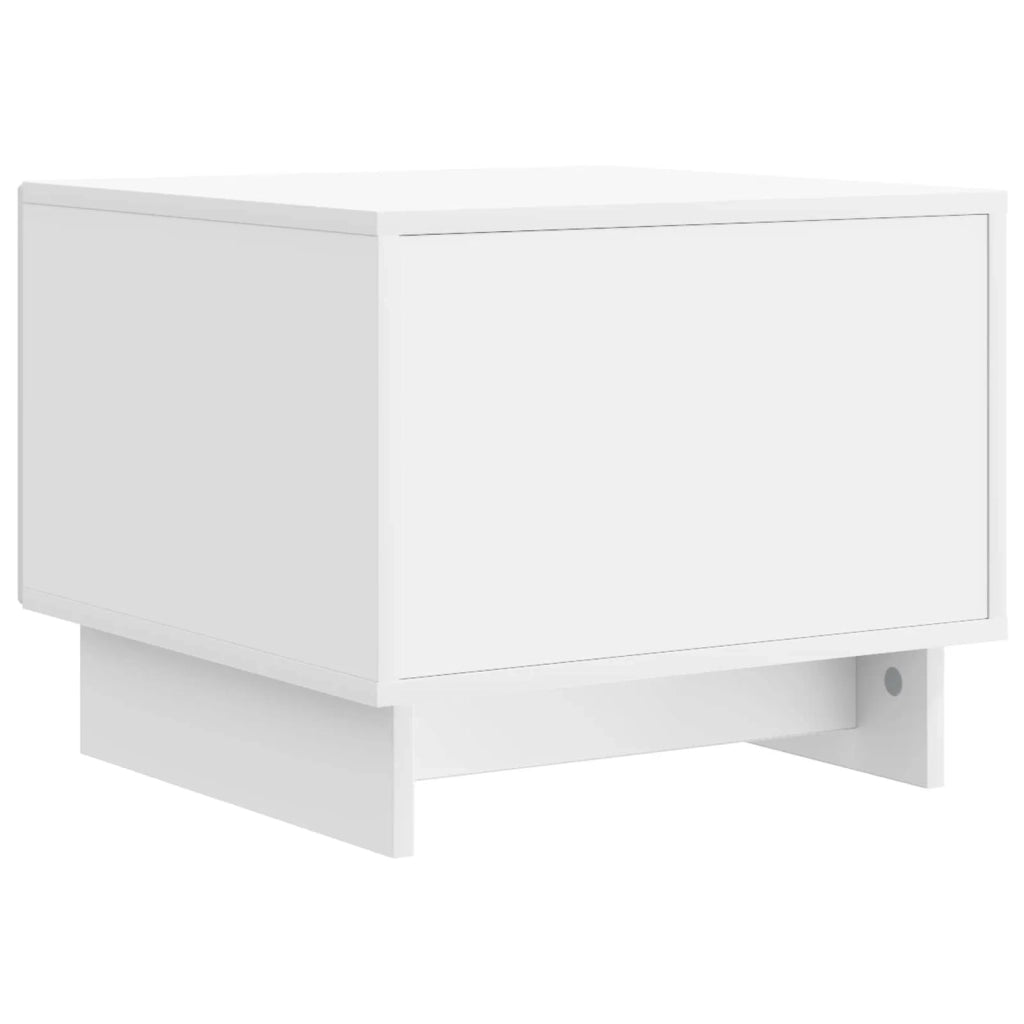 Tavolino da salotto Bianco 49 x 50 x 40 cm Legno ingegnerizzato 894045