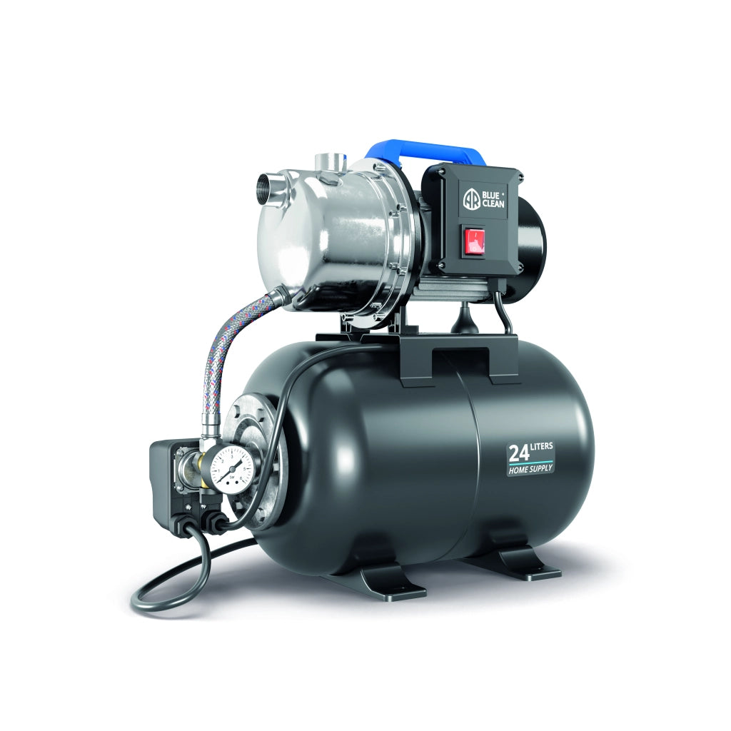 AR Blue Clean ARGP 1100XB Pompa Autoadescante con Serbatoio per Acque Chiare (1.100 W, Portata max. 4.600 l/h, Prevalenza max. 45 m)