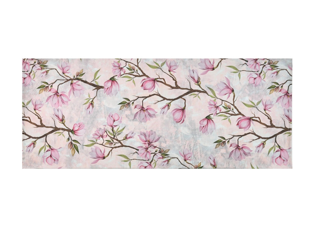 Tappeto Cucina Antiscivolo Stampa Digitale Emozioni Fantasia Magnolia Giapponese By Suardi - 58x190 - Magnolia Giapponese