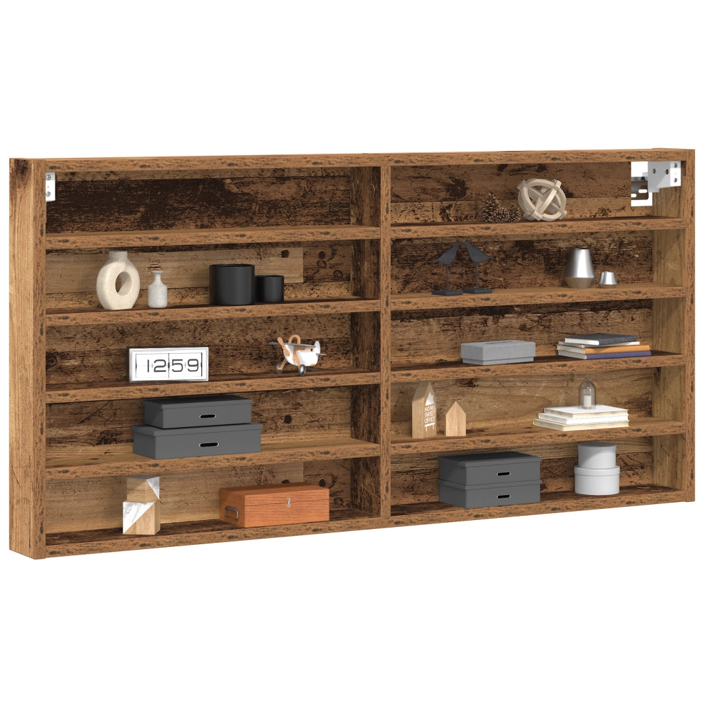 Mobile Da Muro  In Legno Invecchiato